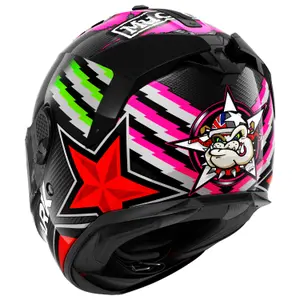 Full face motorcycle helmet Shark spartan GT carbon redding image-2