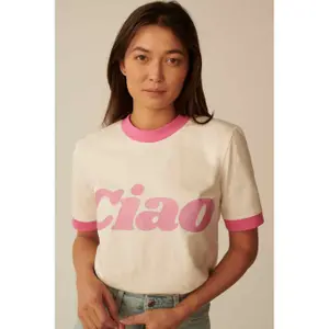 T-shirt för kvinnor She is Sunday Ciao image-3