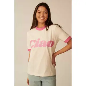 T-shirt för kvinnor She is Sunday Ciao image-5