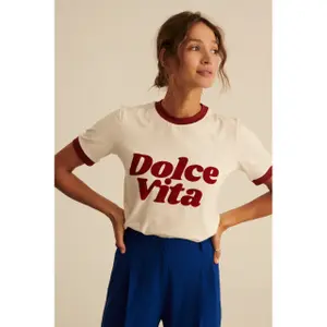 Women's T-shirt She is Sunday Dolce Vita image-3