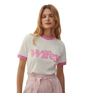 Women's T-shirt She is Sunday Wifey image-0