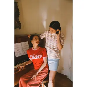 Women's T-shirt She is Sunday Ciao image-2
