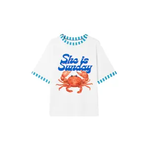 T-shirt She is Sunday Crab image-0