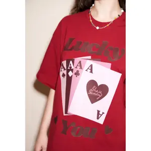 Women's T-shirt She is Sunday Lucky You image-3
