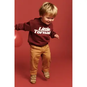 Sweatshirt enfant She is Sunday Tornado image-1