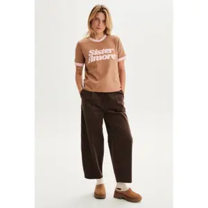 Women's T-shirt She is Sunday Sister Amore image-1