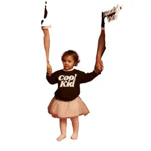 T-shirt manches longues enfant She is Sunday Cool kid