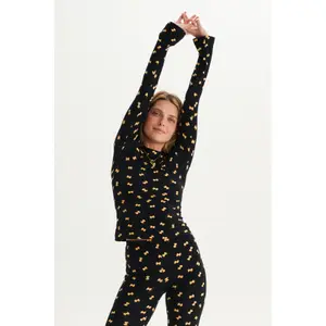 Women's long sleeve T-shirt She is Sunday Farfalle image-2