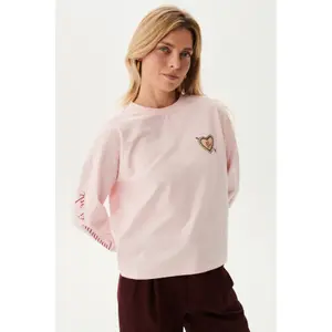 Women's long sleeve T-shirt She is Sunday Angelo image-1