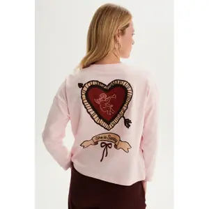 Women's long sleeve T-shirt She is Sunday Angelo image-2