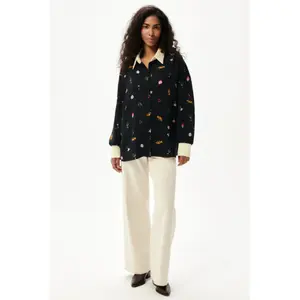 Langarmshirt Damen She is Sunday Party image-1