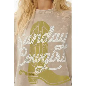 Women's T-shirt She is Sunday Texas image-4