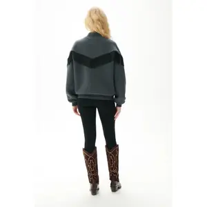 Sweatshirt woman She is Sunday Vesper image-3