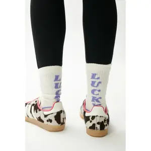 Women's socks She is Sunday Lucky image-1