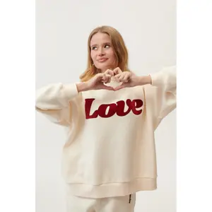 Women's hooded sweatshirt She is Sunday Love image-1