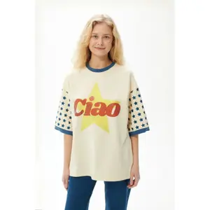 Women's T-shirt She is Sunday Ciao Star image-1
