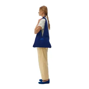 Velvet Tote Bag Women She is Sunday Nordic image-2