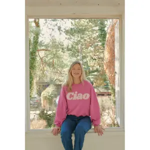 Sweatshirt woman She is Sunday Ciao Sis image-5