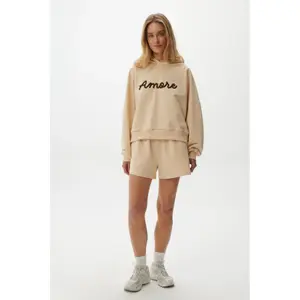 Women's hooded sweatshirt She is Sunday Amore image-1