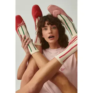Women's socks She is Sunday Rosa Amore image-3