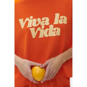 Women's T-shirt She is Sunday Viva La Vida image-3