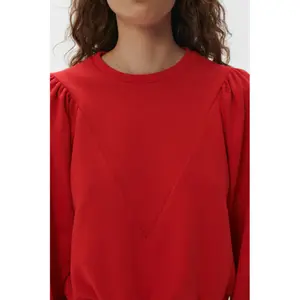 Sweatshirt woman She is Sunday Rosso Amore image-3