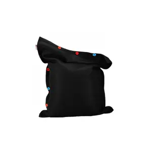 Pouf with removable cover - medium model Shelto image-1