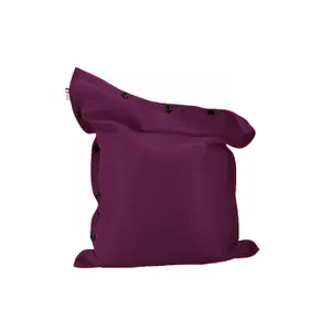 Pouf with removable cover - large model Shelto image-1
