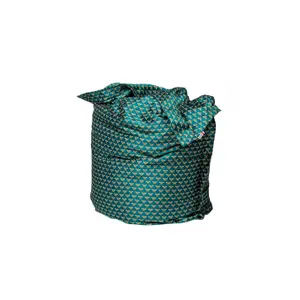 Woven pouf Shelto Sceno image-0