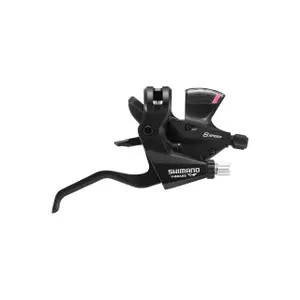 Zespół dźwigni przerzutki i hamulca (dla płaskich kierownic) Shimano ST-M310-8R2