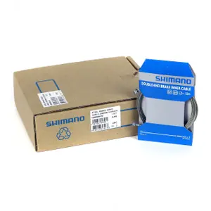 Dual-Head Steel Brake Cable Shimano (x10) image-1