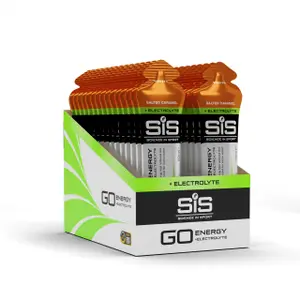Energy gel Shimano Go Energy + Electrolyte Caramel Beurre salé image-1