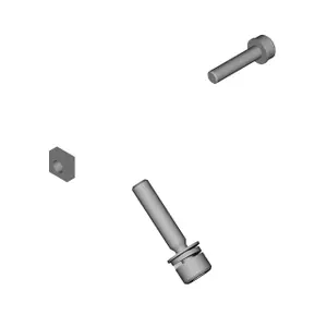 Boulon de fixation et écrous Shimano SW-EN600 image-0