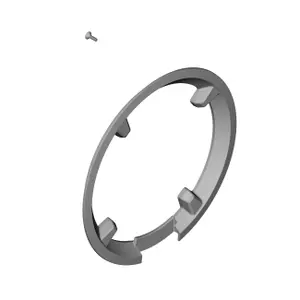 Chain Guard and 4 Mounting Screws Shimano FC-U2001-1 image-0