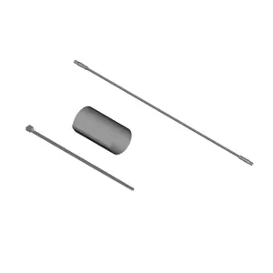 Flaches Kabel mit Schrumpfschläuchen und Kabelbinder Shimano FH-U6060