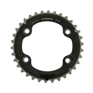 Double external MTB chainring origine Shimano 4BRA XT M8000 11V.