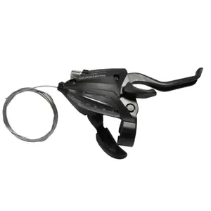 Bike brake and derailleur lever right 2 fingers Shimano ST-EF500 V-Brake image-0