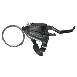 Fiets rem en derailleur hendel 2 vingers Shimano ST-EF500 V-Brake