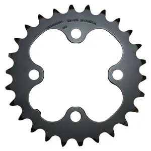 Original invändig MTB-kedjering Shimano 4BRA DEORE M590 ORIGINE 10V. image-0