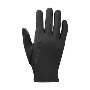 ecwglbwvs72ml0106-guantes-largos-de-running-cortaviento-shimano-negro-negro-negro-l