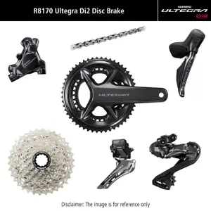 Celý set Shimano Ultegra R8170 Di2 Disc