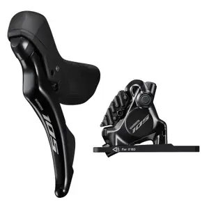 Αριστερό μπροστινό σετ φρένων Shimano BRR7170KTSTR7120ST image-1