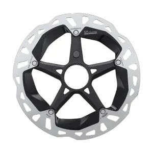 Bremsscheibe mit Sperrring Außenverzahnung Shimano RT-EM910 Center Lock Ice Technoligies Freeza