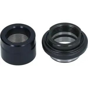 Linke Gegenmutter und Konus mit Staubschutzkappe Shimano WH-RX570-TL-R12 image-0