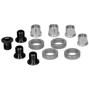 Jeu de 4 unité de boulons de fixation de plateau Shimano FC-M610 image-0