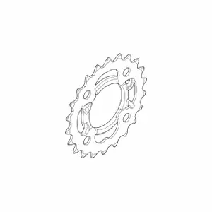 Πλατφόρμα και Προστατευτικό αλυσίδας Shimano image-0
