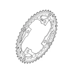 Bandejas Shimano fc-t521 44T image-0