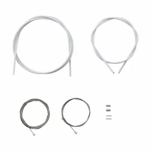 Jeux de câbles de frein avec revêtement embouts de câble en acier inoxydable et embouts de gaine Shimano SIL-TEC