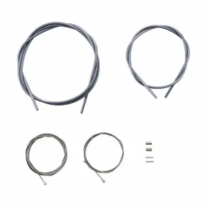 Brake cable sets with cable end sleeves Shimano SIL-TEC