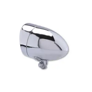 Long motorcycle headlight with visor Shinyo Blullet image-0